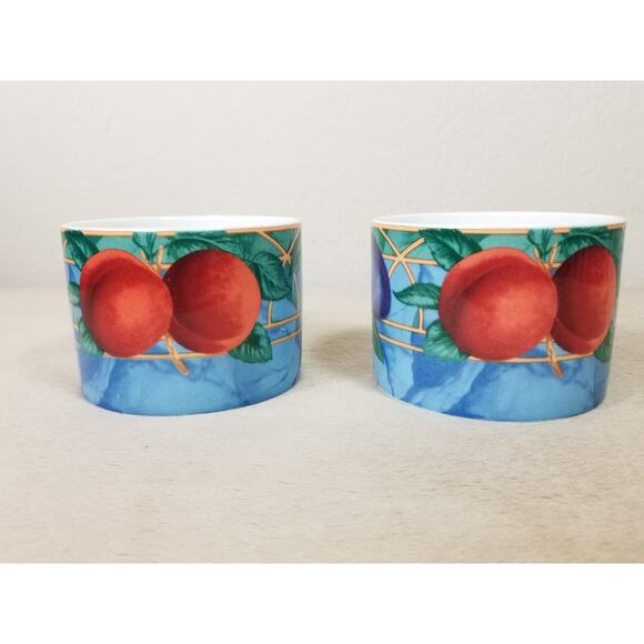 Victoria & Beale Forbidden Fruit Teacup Coffee Mug 8oz Fine Porcelain2 1/2" x2 - Picture 5 of 14